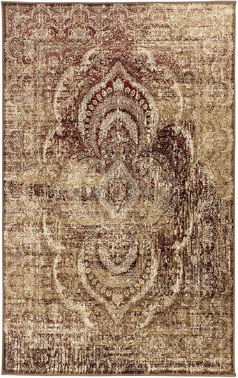SUPERIOR Desginer Salford Area Rug, 5x8, Maroon