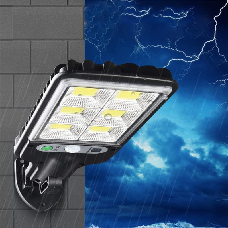 2 Pack Solar Outdoor LED Motion Sensor Flood Lights, Waterproof