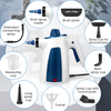 Handheld Pressurized Steam Cleaner, All Natural Household Steam Cleaning with 9-Piece Accessory Set, Multi-Purpose and Multi-Surface Steam Cleaner for Kitchen, Bathroom, Windows, Car Seat, Floor More