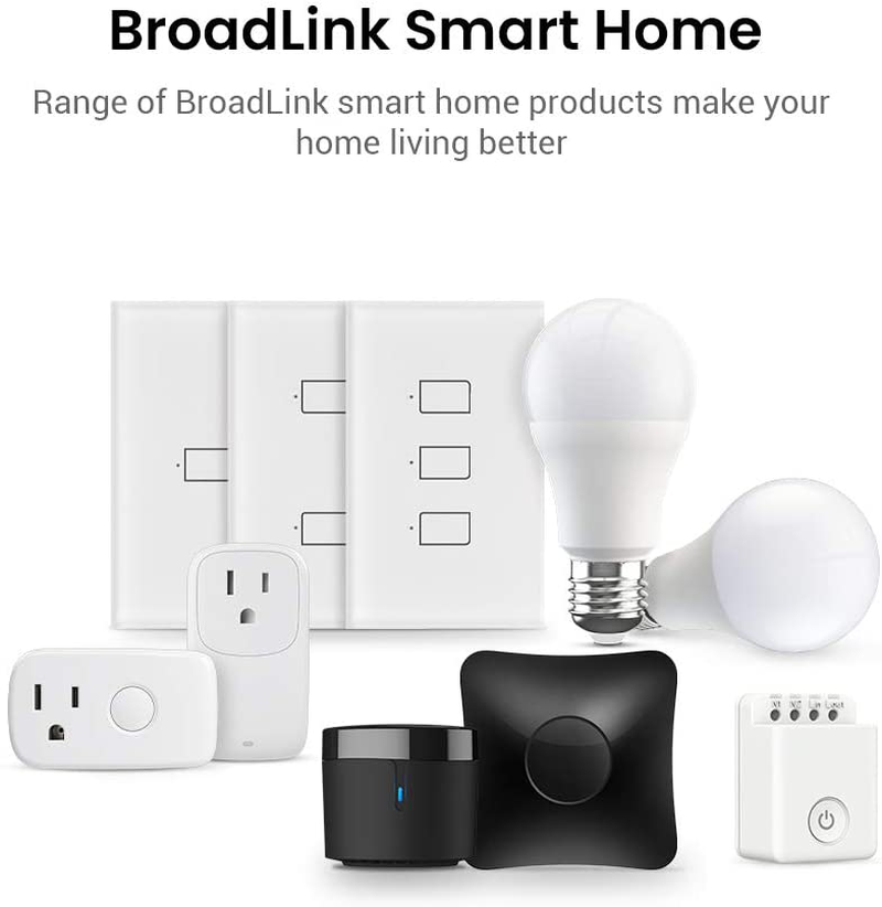 BroadLink Smart Plug (NoAPP Version), Mini Wi-Fi Timer Smart Outlet Socket Works