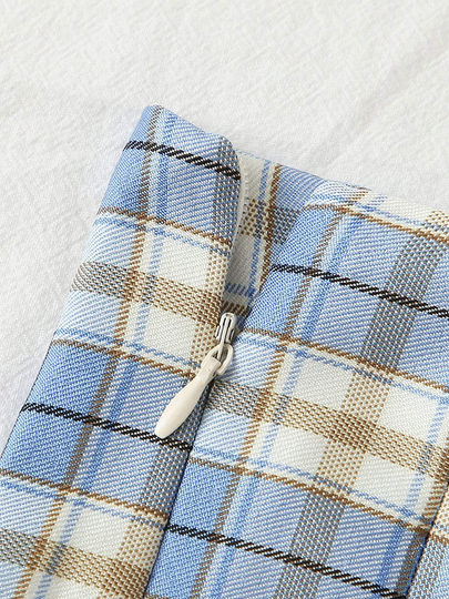 SOLY HUX Women's Plus Size Elastic Waist Flared Casual Mini Skater Skirt