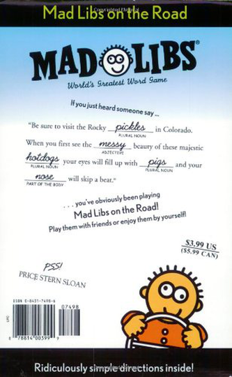 Mad Libs on the Road