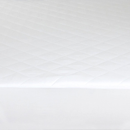Furinno Angeland Quilted Mattress Pad, Twin, White