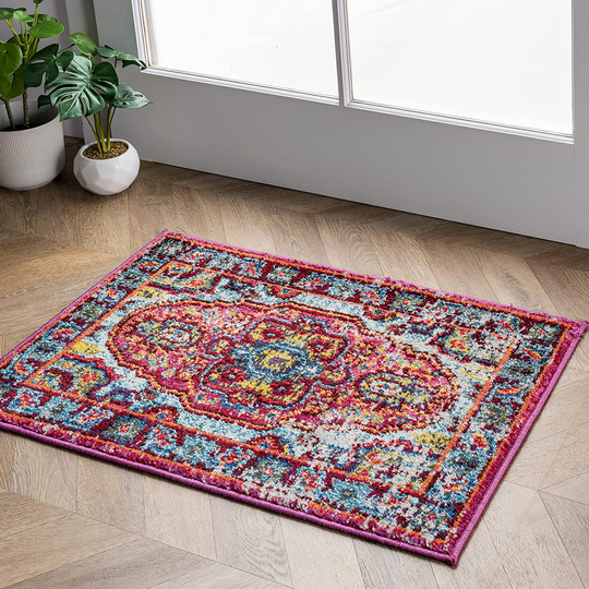 nuLOOM Corbett Vintage Boho Area Rug, 3' x 5', Multi
