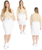 ESTEEZ Women's Cargo Skirt Knee Length - Cotton Stretch Poplin - Virginia