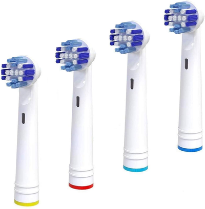 Replacement Brush Heads Compatible with OralB Braun- Pack of 8 Professional Electric Toothbrush Heads- Precision Refills for Oral-b 7000, Clean, Oral B Pro 1000, 9600, 500, 3000, 8000, Vitality Plus!