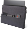 Lenovo Urban Laptop Sleeve for 15.6" Notebook, Water Resistant, Soft Padded Compartments, Accessory Storage, Reinforced Rubber Corners, Extendable Handle, GX40Z50942, Charcoal Grey