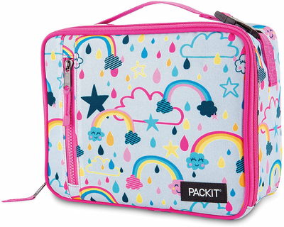 PackIt Freezable Classic Lunch Box, Rainbow Sky