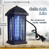 Endbug Bug Zapper Outdoor Insect Killer , 25W 4200V Waterproof Electric Mosquito Fly Trap for Home Garden Patio Backyard