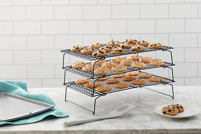 Wilton Excelle Elite 3-Tier Cooling Rack for Cookies, Cake and More