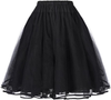 Belle Poque Women's Petticoat Crinoline 50's Christmas Tutu Underskirts (3 Layers)