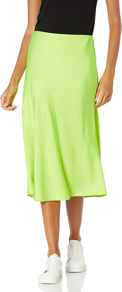 The Drop Women's Maya Silky Slip Skirt