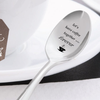 Let's Have Coffee Together Forever- Christian gifts- Engraved Spoon - Cute coffee lovers Gift for Friends Who Are Moving Away -Friendship day gift by Boston Creative company#SP_067