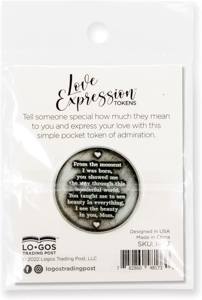 I Love You -Love Expression Coin, Pocket Keepsake