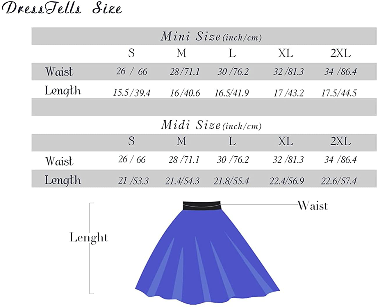 DRESSTELLS Skirt for Women Mini Skirts Versatile A-line Basic Stretchy Flared Skater Skirt