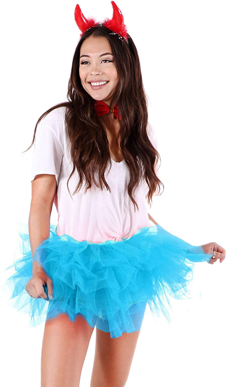 Simplicity Women's Classic 5 Layered Tulle Tutu Skirt