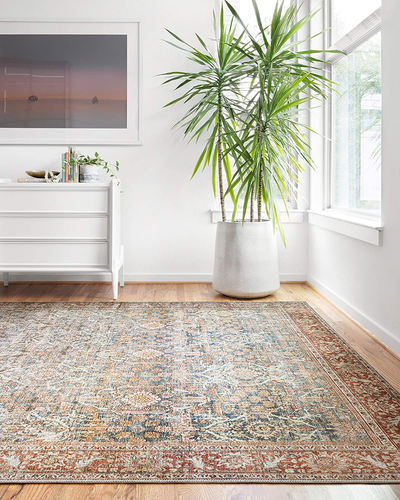 Loloi II Layla LAY-04 Ocean Traditional Accent Rug 2'-3" x 3'-9"