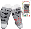 If You Can Read This Teacher is Off Duty Funky Socks Teacher's Gift for Holiday