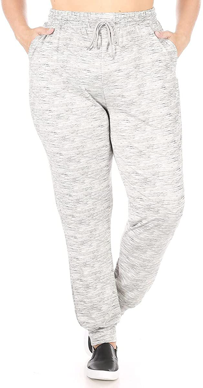 ShoSho Womens Casual Joggers Pants Sweatpants Yoga Bottoms Soft Brushed Sports Track Pants