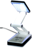 IdeaWorks JB6921 Super Bright Portable Desk lamp, White