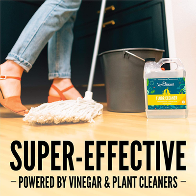 Aunt Fannie's Floor Cleaner Vinegar Wash - Multi-Surface Cleaner, 32 oz. (6-Pack, Eucalyptus)
