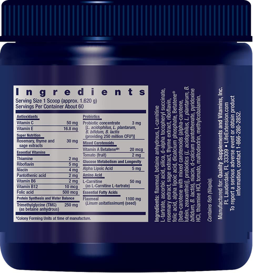 Life Extension Dog Mix Powder, 100-Grams (01931)