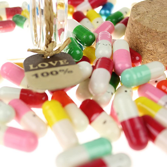 Capsule Letters Message in a Bottle