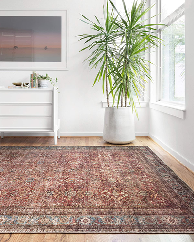 Loloi II Layla LAY-04 Ocean Traditional Accent Rug 2'-3" x 3'-9"