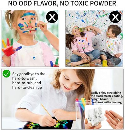 Magic Scratch Rainbow Art Kit