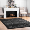 nuLOOM Arlena Vintage Area Rug, 5' x 8', Black