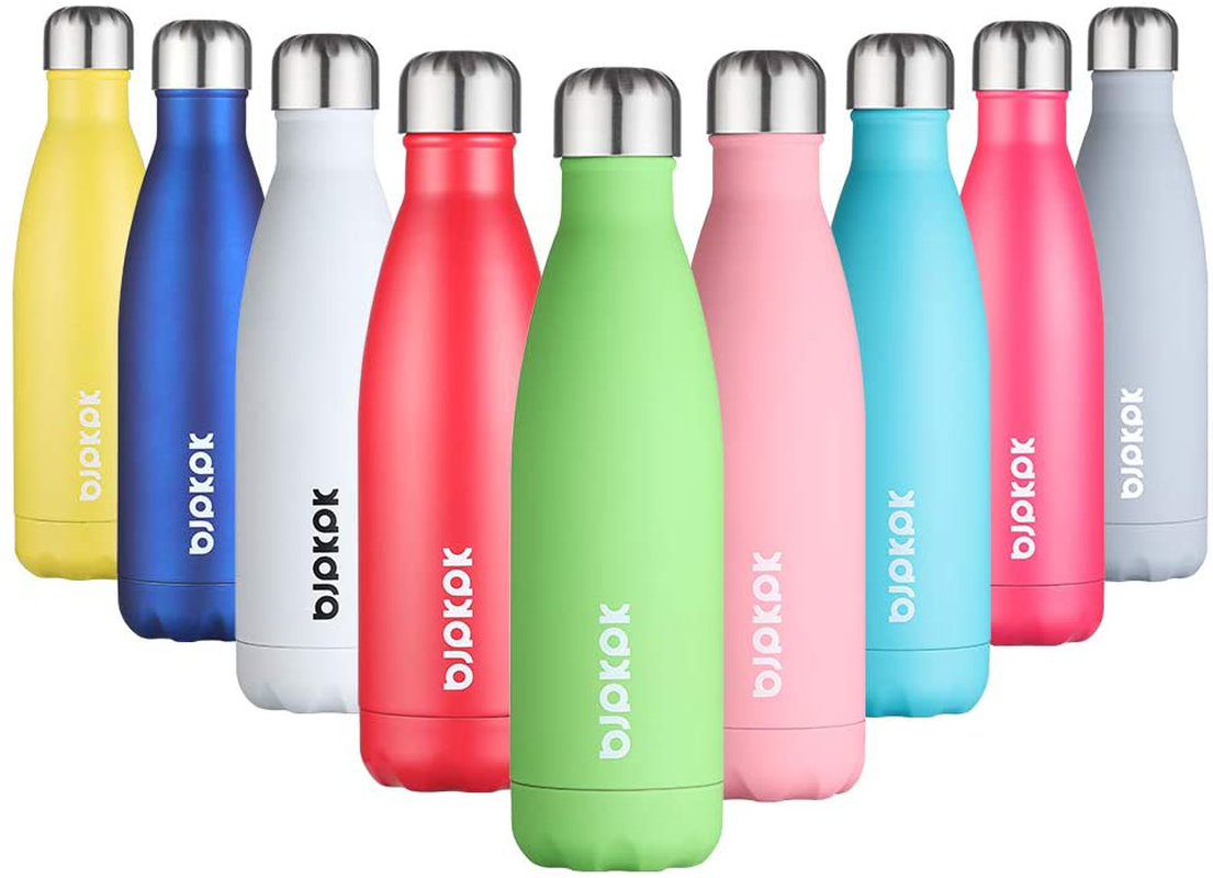Insulated Sports Water Bottle Double wall Vacuum Insulated Bottle Keeps Drinks Cold for 24 Hours and Hot for 12 Hours - Eco Friendly - BPA Free - Perfect for Traveling & Sports