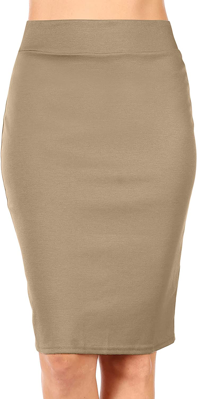 Reg and Plus Size Pencil Skirts for Women Below The Knee. Work,Weekends,Date Nights,Sexy Office Business Bodycon Skirts