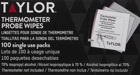 Taylor Precision Products Food Service HACCP Wipes (100-Single Wipes)