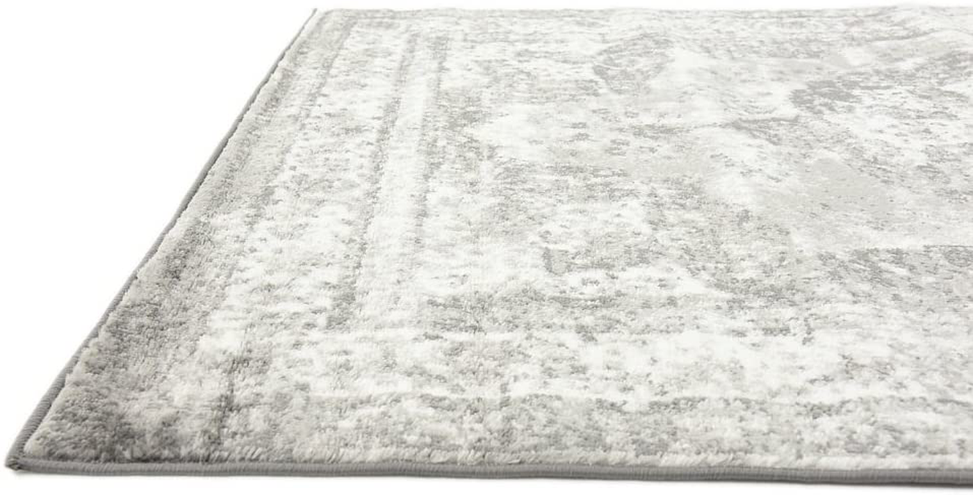 Unique Loom Sofia Collection Area Traditional Vintage Rug, French Inspired Perfect for All Home Décor, 4' 0 x 6' 0 Rectangular, Orange/Yellow