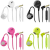 4 Pack Noise Isolating Tangle Free Headphones With Remote & Microphone For Android