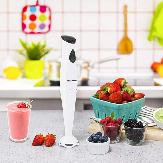 1-Touch Control Electric Immersion Hand Blender, Mixer, Chopper