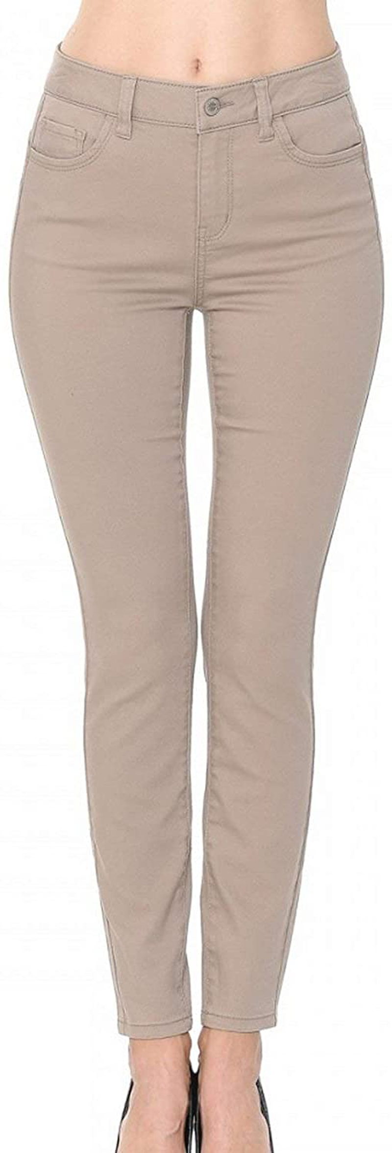 wax jean Push-Up High-Rise Twill Color Pants