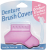 Denture Brush Cover - Fits All Denture Brushes (Blue)