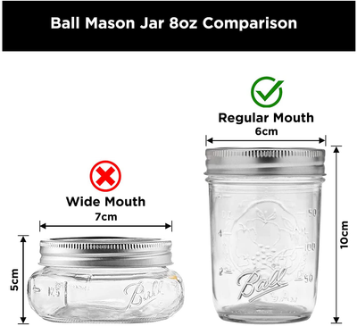minliving Silicone Mason Jar Protector Sleeve 8oz (Half Pint) Fits Ball, Kerr Regular-Mouth Jars, Kids Cup Holder (Violet, 1) Jar not included previously known as HallGEMs