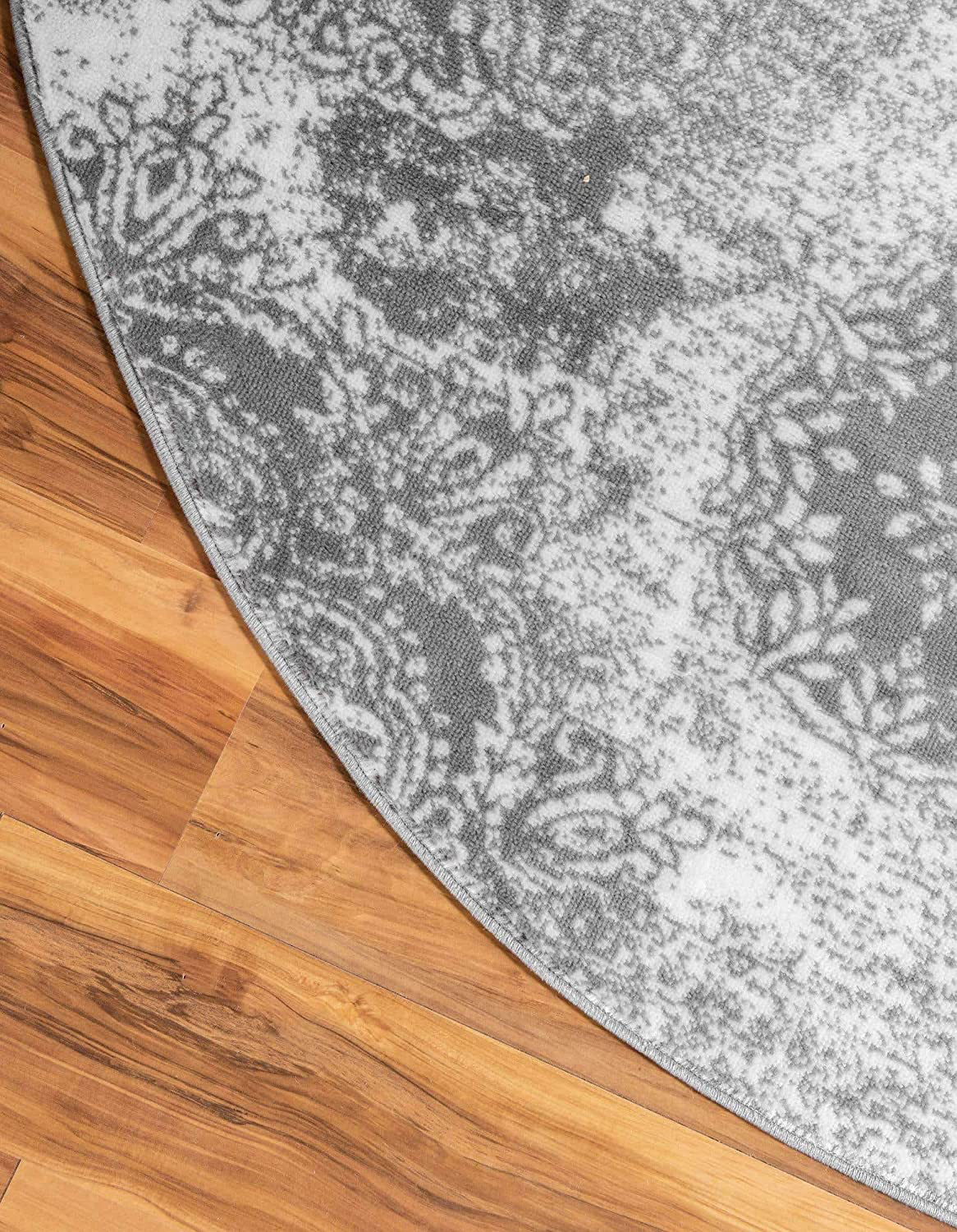 Unique Loom Sofia Collection Area Traditional Vintage Rug, French Inspired Perfect for All Home Décor, 5' 0 x 8' 0 Rectangular, Black/Ivory