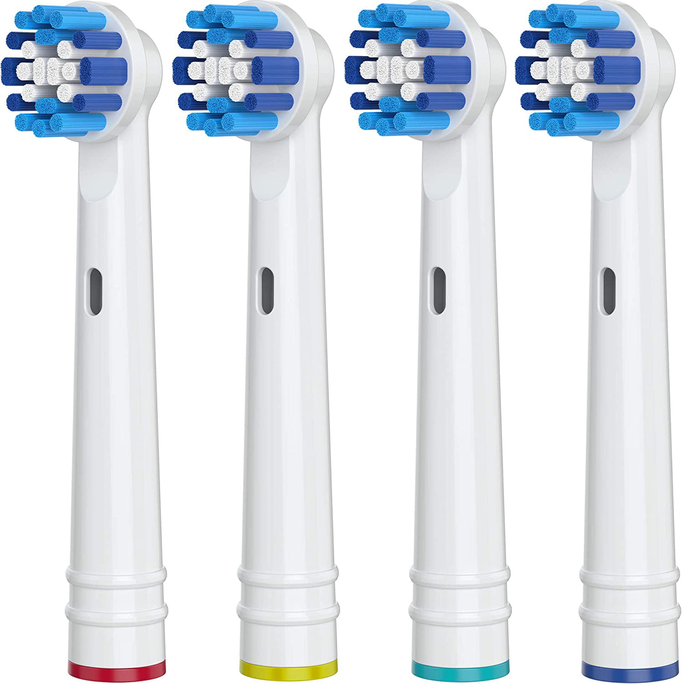 Replacement Toothbrush Heads for Oral-B, 4 Pack Replacement Heads Compatible with Oral B Braun Electric Toothbrush
