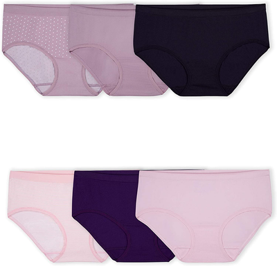 Fruit of the Loom Women's Seamless Panties