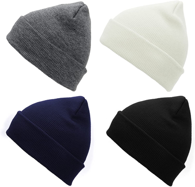 Men's Beanie Caps Classic Winter Hats Mens Beanies Warm Skull Cap Unisex Daily Headwear