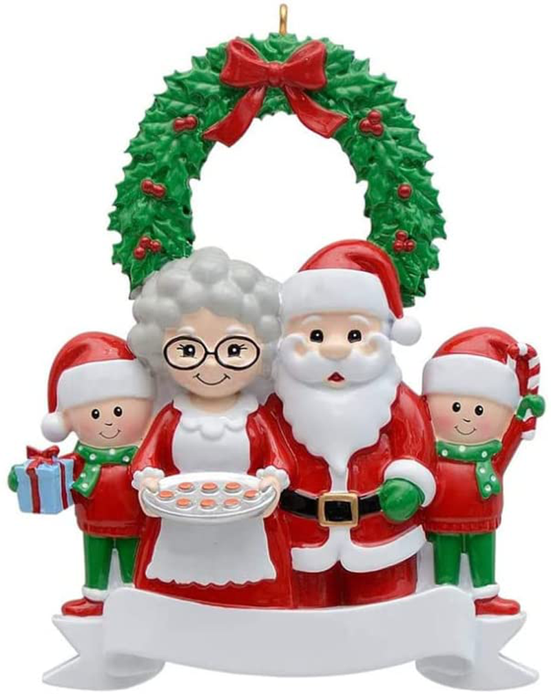 Christmas Ornaments Santa & Mrs. Claus Plus Elves  2021