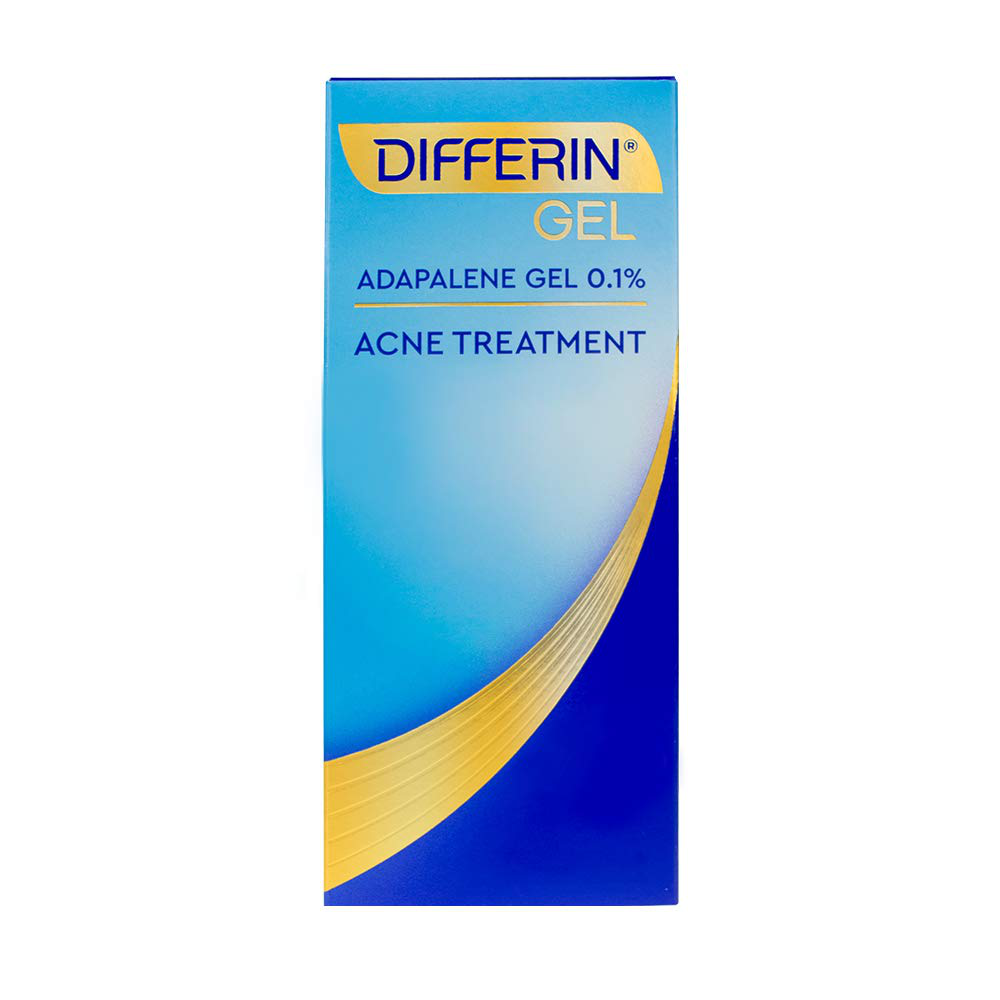 Acne Treatment Differin Gel, 60 Day Supply, Retinoid Spot Treatment for Face with 0.1% Adapalene, Gentle Skin Care for Acne Prone Sensitive Skin, 15g Tube (Pack of 2)