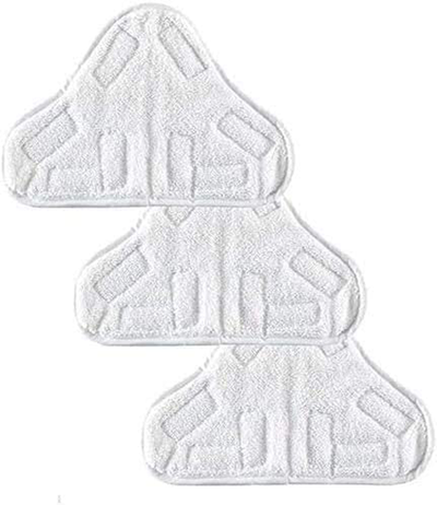eoocvt 3pcs Microfibre Steam Mops Cleaning Pads Replacement Steam Mop Compatible for H2O X5 H20 Washable