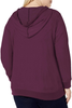 JUST MY SIZE Women's Plus Size Hoodie with Lace-up Collar