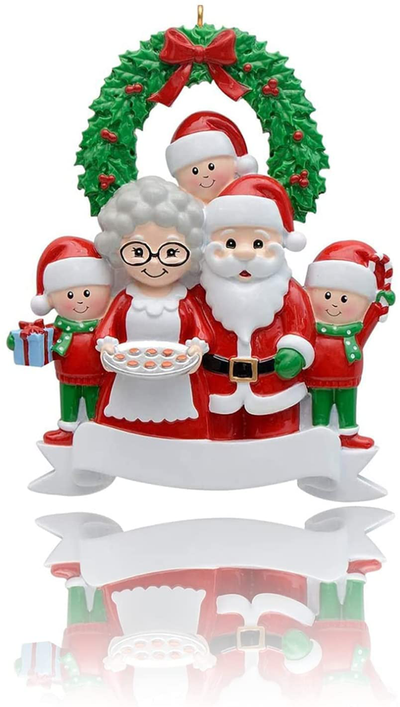 Christmas Ornaments Santa & Mrs. Claus Plus Elves  2021