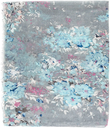Scarf for Women Lightweight Floral Flower Scarves for Fall Winter Shawl Wrap