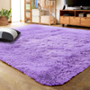 LOCHAS Ultra Soft Indoor Modern Area Rugs Fluffy Living Room Carpets for Children Bedroom Home Decor Nursery Rug 2x3 Feet, Purple